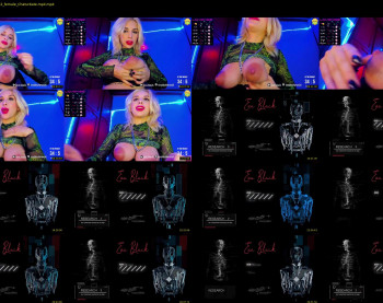 evablack_ — 35 minute Chaturbate female cam capture, 720p, Aug 25, 2022