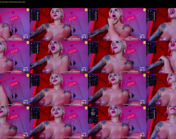 evablack_ — 12 minute Chaturbate female cam capture, 720p, Aug 25, 2022