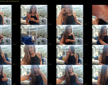 cornishcandy — 8 minute Chaturbate female cam capture, 720p, Aug 30, 2022