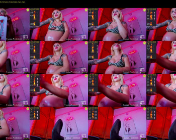 evablack_ — 8 minute Chaturbate female cam capture, 720p, Sep 1, 2022