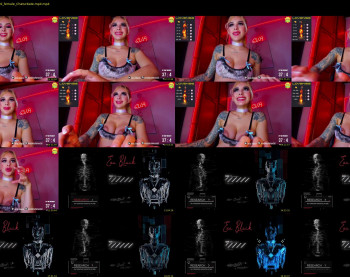 evablack_ — 23 minute Chaturbate female cam capture, 720p, Sep 14, 2022