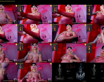 evablack_ — 74 minute Chaturbate female cam capture, 720p, Sep 24, 2022