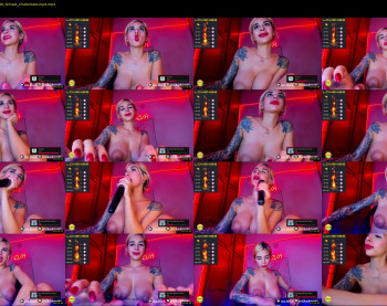 evablack_ — 12 minute Chaturbate female cam capture, 1080p, Oct 15, 2022