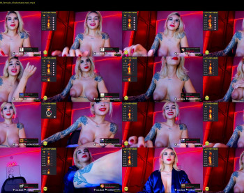 evablack_ — 57 minute Chaturbate female cam capture, 1080p, Oct 21, 2022