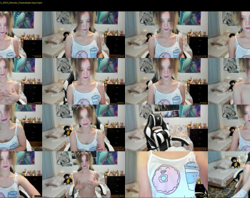 veronica_space — 68 minute Chaturbate female cam capture, 720p, Oct 24, 2022