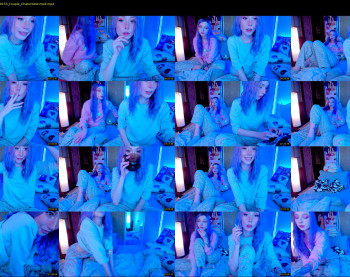 hornybunnys — 55 minute Chaturbate couple cam capture, 1080p, Dec 4, 2022