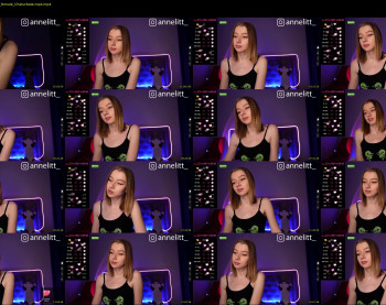annelitt — 19 minute Chaturbate female cam capture, 1080p, Dec 6, 2022