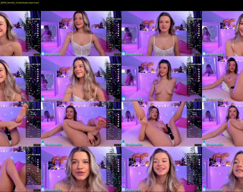 maxwelljoella — 38 minute Chaturbate female cam capture, 1080p, Dec 20, 2022