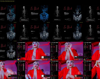evablack_ — 55 minute Chaturbate female cam capture, 1080p, Feb 1, 2023