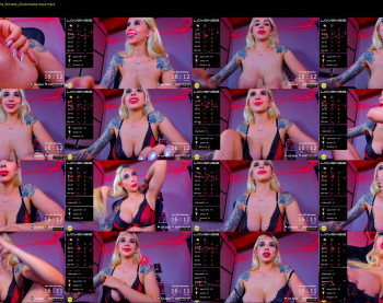 evablack_ — 61 minute Chaturbate female cam capture, 720p, Mar 1, 2023