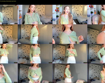 thisisamelia — 121 minute Chaturbate female cam capture, 720p, Mar 21, 2023