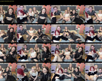 nickanny — 62 minute Chaturbate couple cam capture, 720p, Apr 28, 2023
