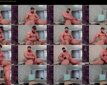 musscle_king — 123 minute Chaturbate male cam capture, 720p, May 21, 2023