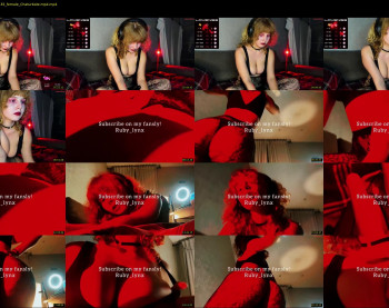 rubylynxxx — 24 minute Chaturbate female cam capture, 720p, May 21, 2023