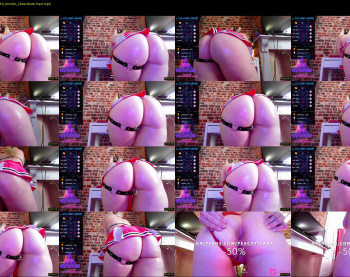 peachyym — 35 minute Chaturbate female cam capture, 720p, May 25, 2023