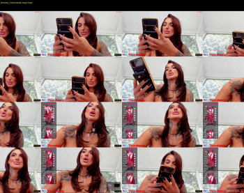 rosetatt — 3 minute Chaturbate female cam capture, 720p, Jun 21, 2023