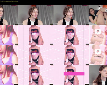 prettysomething — 85 minute Chaturbate female cam capture, 720p, Jul 11, 2023