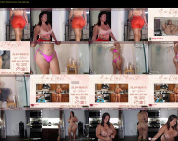 milavalentinax — 117 minute Chaturbate female cam capture, 720p, Jul 23, 2023