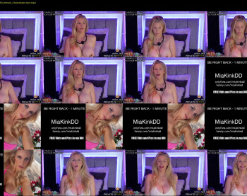 miakinkdd — 35 minute Chaturbate female cam capture, 720p, Sep 20, 2023