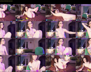 glorikitty — 90 minute Chaturbate female cam capture, 720p, Oct 16, 2023