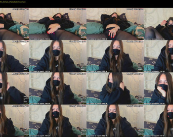 eyescomet — 22 minute Chaturbate female cam capture, 720p, Nov 6, 2023