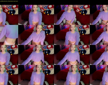 mysweetsofie1 — 4 minute Chaturbate female cam capture, 720p, Jan 7, 2024