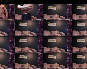 musscle_king — 74 minute Chaturbate male cam capture, 720p, Jan 24, 2024