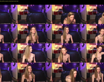 width_of_a_peach — 11 minute Chaturbate couple cam capture, 720p, Feb 18, 2024