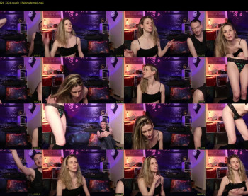 width_of_a_peach — 120 minute Chaturbate couple cam capture, 720p, Feb 22, 2024