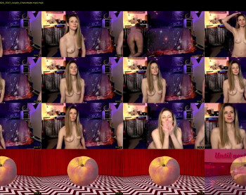 width_of_a_peach — 12 minute Chaturbate couple cam capture, 720p, May 18, 2024