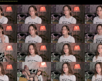 shickshackshock — 50 minute Chaturbate female cam capture, 720p, May 20, 2024