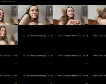 existencee — 9 minute Chaturbate female cam capture, 720p, Jun 8, 2024