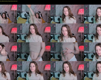 shickshackshock — 8 minute Chaturbate female cam capture, 720p, Jun 10, 2024