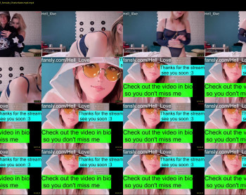 hell_l0ve — 55 minute Chaturbate female cam capture, 720p, Sep 8, 2024