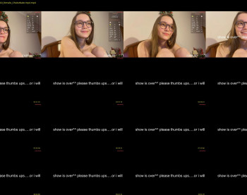 existencee — 12 minute Chaturbate female cam capture, 720p, Dec 20, 2024
