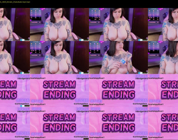 scarlettpython1 — 5 minute Chaturbate female cam capture, 720p, Dec 23, 2024