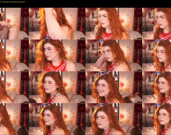 ffoxyflame — 10 minute Chaturbate female cam capture, 720p, Feb 21, 2025