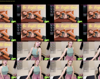 sub_button — 22 minute Chaturbate female cam capture, 720p, Feb 23, 2025