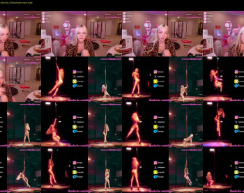 riababe — 45 minute Chaturbate female cam capture, 720p, Apr 7, 2025
