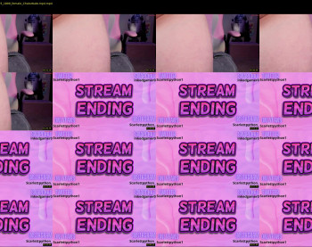 scarlettpython1 — 5 minute Chaturbate female cam capture, 720p, Apr 28, 2025