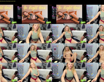 sub_button — 30 minute Chaturbate female cam capture, 720p, May 8, 2025