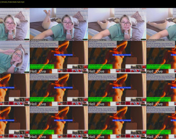 hell_l0ve — 24 minute Chaturbate female cam capture, 720p, Jul 7, 2025