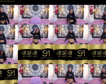 escar_let — 121 minute Chaturbate female cam capture, 720p, Jul 22, 2025