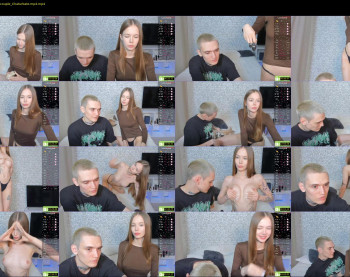 eshcka — 56 minute Chaturbate couple cam capture, 720p, Jul 21, 2025