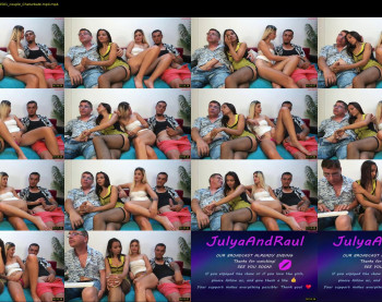 julyaandraul — 12 minute Chaturbate couple cam capture, 720p, Jul 22, 2025