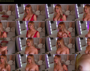 millarousse1 — 28 minute Chaturbate female cam capture, 720p, Jul 24, 2025