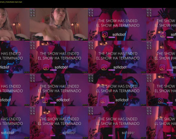 soficb — 9 minute Chaturbate female cam capture, 720p, Aug 2, 2025