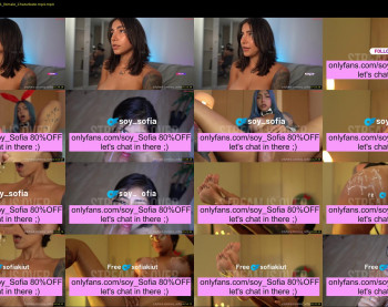 soy_sofia — 45 minute Chaturbate female cam capture, 720p, Aug 20, 2025