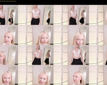 blondagent — 15 minute Chaturbate female cam capture, 720p, Aug 26, 2025
